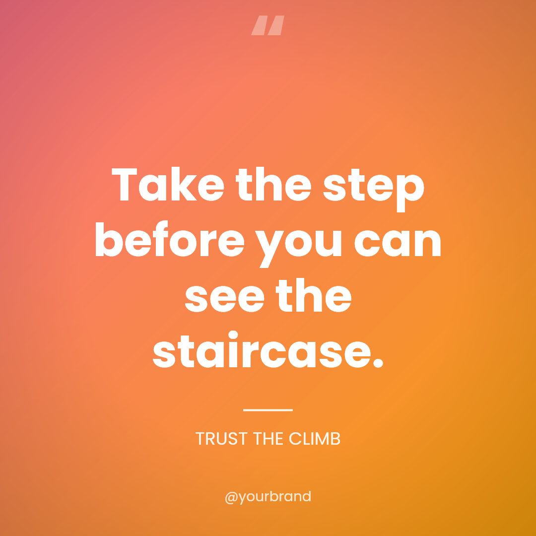 faith quote post